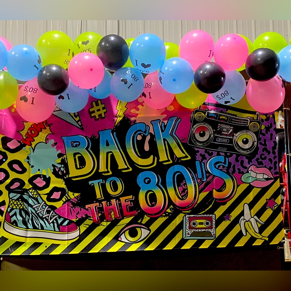 Back to the 80’s banner